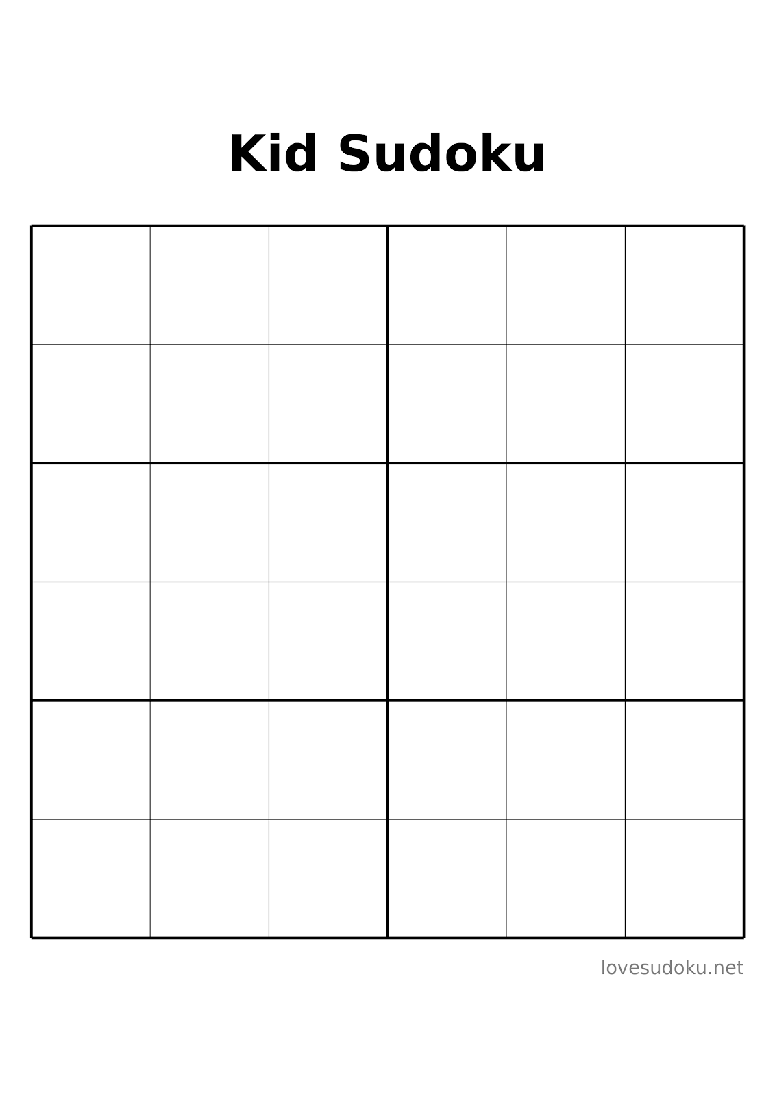 sudoku kids